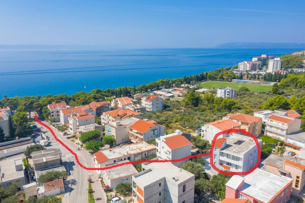 Apartmants Sestic Tučepi Esterno foto
